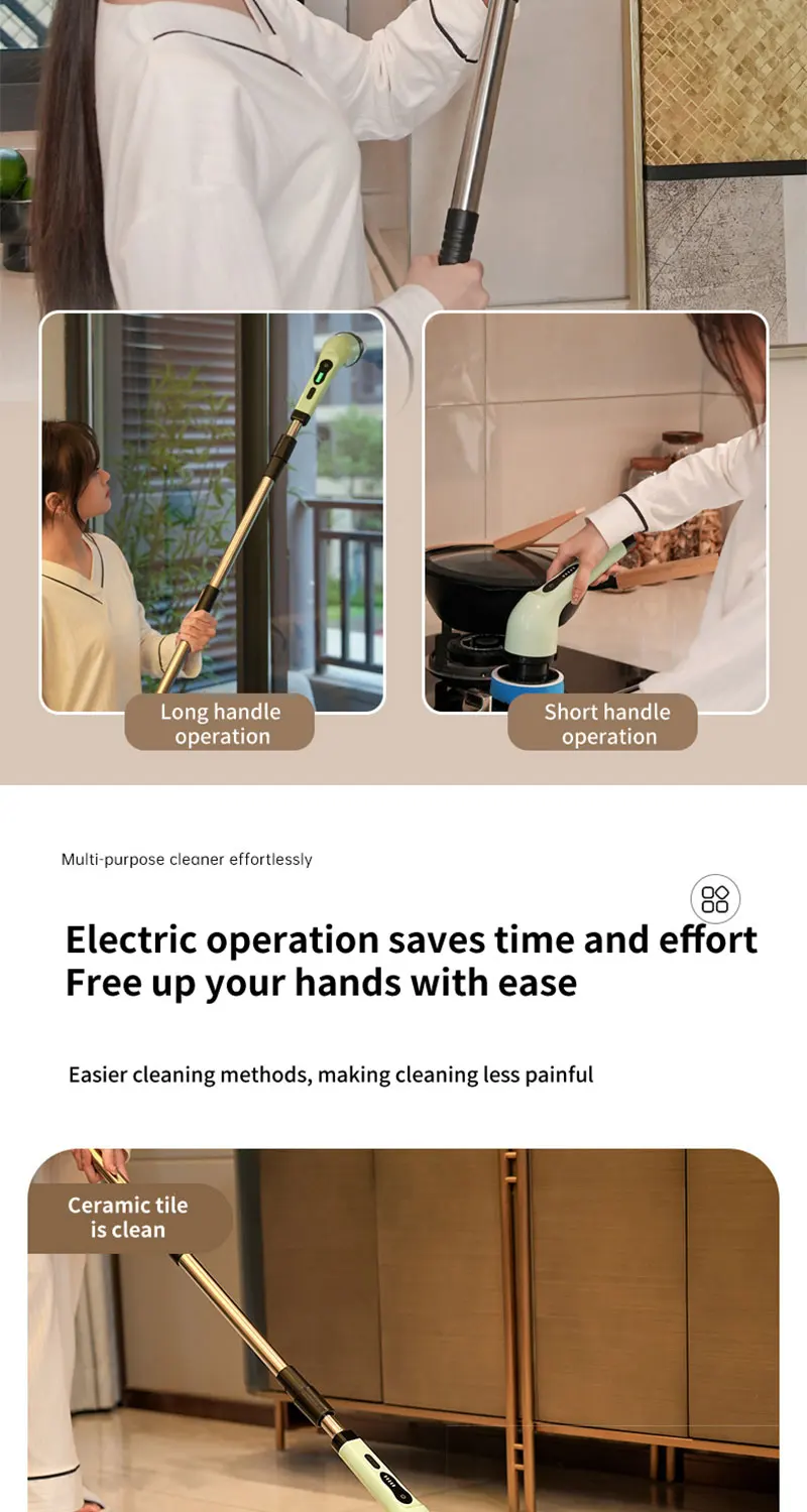 Adjustable extension handle