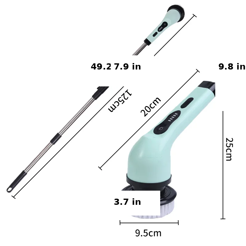 CleanSpin Pro dimensions and measurements